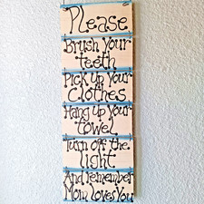 Kids bathroom rules for sale  Pahrump