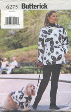 Butterick 6275 sweatshirt for sale  Hazel Park