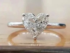 2ct heart simulated for sale  Jamaica