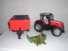 Bruder traktor set gebraucht kaufen  Aindling