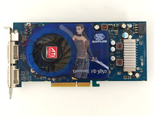 Używany, Sapphire ATI Radeon HD 3850 512 MB , 2x DVI , Video Card , HD3850 AGP na sprzedaż  PL