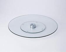 Usado, THE WHOLESALE SHOP 10" Vidro Temperado Lazy Susan, UU123 - Transparente/Prata comprar usado  Enviando para Brazil