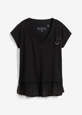 Shirt lagenoptik schwarz gebraucht kaufen  Deutschland