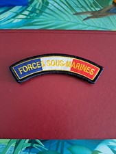 Ecusson patch marine d'occasion  La Rochelle