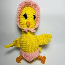 Handmade crochet chicken for sale  Augusta