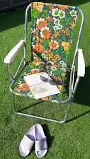 Vintage 1970s deckchair for sale  SELBY
