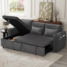 Shaped sofa bed for sale  RUGBY
