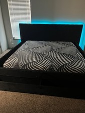 king upholstered bed frame for sale  San Antonio