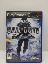 Call Of Duty World At War Final Fronts Playstation 2 PS2 Sony Buone Condizioni  comprar usado  Enviando para Brazil