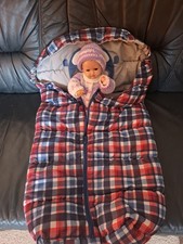 Kinderwagen fußsack winter gebraucht kaufen  Schneeberg