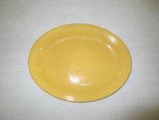 PRATO OVAL AMARELO VINTAGE GENUÍNO FIESTA Homer Laughlin - 12 1/2" x 9 1/2" comprar usado  Enviando para Brazil