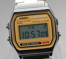 [Perto de ESTADO PERFEITO] Relógio Masculino Digital de Quartzo Casio Alarm Chrono A158WE do Japão comprar usado  Enviando para Brazil