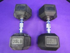 Dumbbell set 35lb for sale  USA