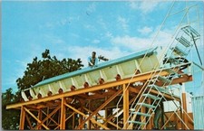 Cartão postal LEMONT Illinois ARGONNE NATIONAL LABORATORY "Solar Collector" c1977 comprar usado  Enviando para Brazil
