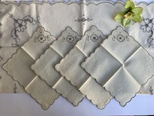 Vintage linen ivory for sale  Burbank