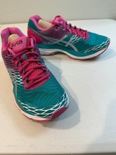 Usado, Asics Gel Feminino Nimbus 18 T650N Malha Verde Tamanho 8.5M Excelente! comprar usado  Enviando para Brazil