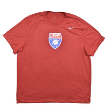 Camiseta Nike masculina adulta tamanho 2XL vermelha Dri Fit AYF futebol americano atlético C comprar usado  Enviando para Brazil