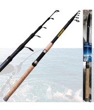 Canna pesca telescopica usato  Napoli