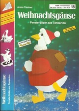 Weihnachtsgänse fensterbilder gebraucht kaufen  Stuttgart