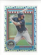 Usado, Singles paralelos estrelas e listras beisebol (azul) 2025 EUA estrelas - você escolhe comprar usado  Enviando para Brazil