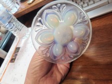 Cortina de flores de vidro opalescente Boston & Sandwich do século XIX amarração comprar usado  Enviando para Brazil