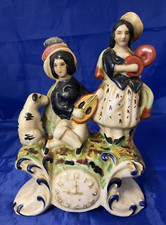 Staffordshire pottery mantle for sale  UK