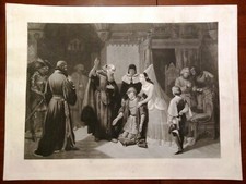 Stampa antica grande usato  Lecco