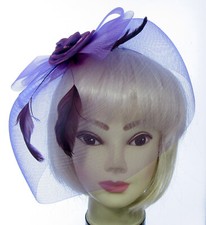 Lilac fascinator hat for sale  DERBY