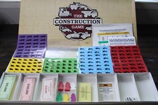 The Construction Game 1993 Juego de Mesa Edición Temprana Hecho en USA segunda mano  Embacar hacia Mexico
