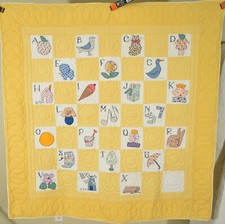 Vintage alphabet applique for sale  Yellow Springs