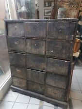 Antica cassettiera industriale usato  Italia