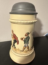 Mettlach hand painted for sale  Hope