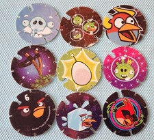 Lote 9 TAZOS ANGRY BIRDS - CHEETOS ano 2014 comprar usado  Enviando para Brazil