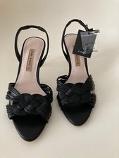 Zara black sandals. for sale  LONDON