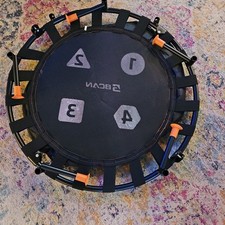 Mini trampolim dobrável BCAN 36" para academia em casa fitness ioga treino até 300 lb comprar usado  Enviando para Brazil