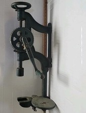 Broca vintage 1.5 montagem na parede acionada à mão como está placa oca ou plana Amishtool comprar usado  Enviando para Brazil