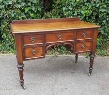 Victorian mahogany writing for sale  CHELMSFORD