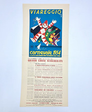 Carnevale viareggio 1954 usato  Viareggio