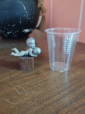 Statuetta peltro vintage usato  Vendone