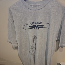 Camiseta Jim Marshall autografada por amplificador Marshall 2003 - Nunca usada!    comprar usado  Enviando para Brazil