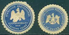 Siegelmarken königlich preuss gebraucht kaufen  Dommershausen, Lieg, Macken