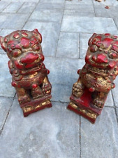 Wooden pair foo for sale  Randolph