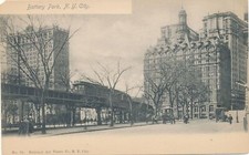 NOVA YORK CITY - Battery Park, metrô elevado e cavalos e carruagens - udb comprar usado  Enviando para Brazil