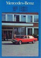 Brochure mercedes 240d d'occasion  Saône