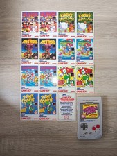 ~RARO~ CONJUNTO COMPLETO 1993 CARTÕES GAMEBOY TIP ALL 15 + Estojo Bubble Gum Amurol Nintendo comprar usado  Enviando para Brazil