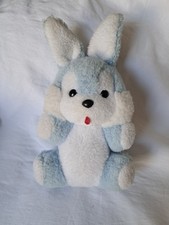 Peluche lapin bleu d'occasion  Dompierre-sur-Mer