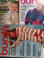 Rivista burda lotto usato  Roma