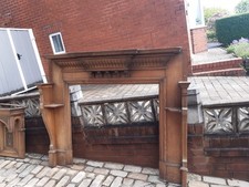 Solid oak wooden for sale  OLDHAM