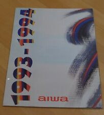 Catalogo aiwa 1993 usato  Urbisaglia