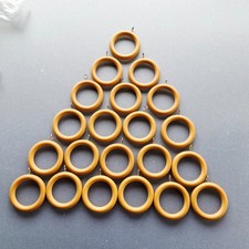 Curtain rings beech for sale  EXETER